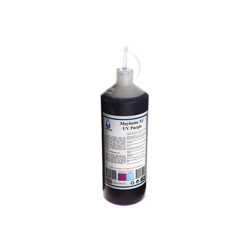 609224351112 Mayhems X1 UV Purple Premixed Watercooling Fluid 1L