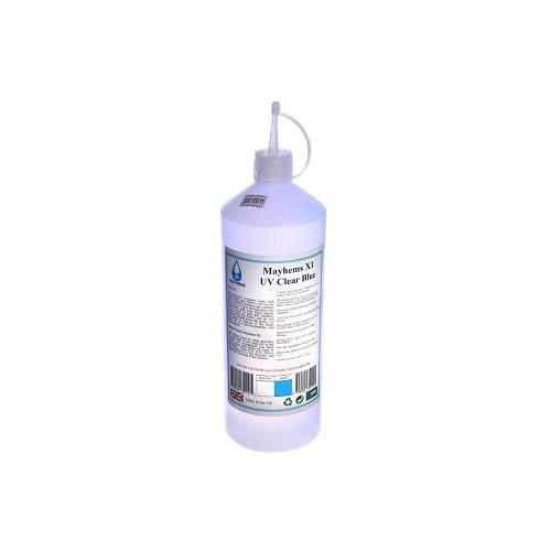 609224351105 Mayhems X1 UV Clear Blue Premixed Watercooling Fluid 1L