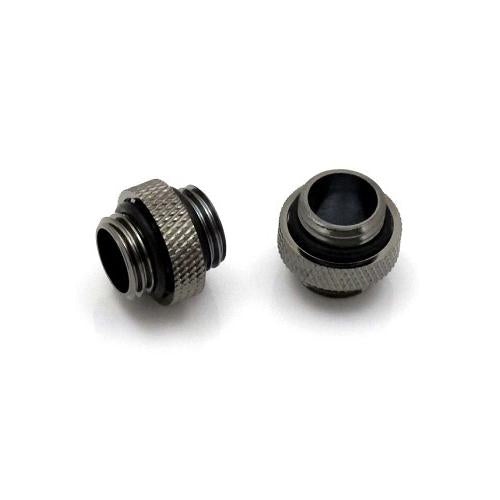 5060175581518 XSPC G1/4" 5mm Male to Male Fitting (Black Chrome)