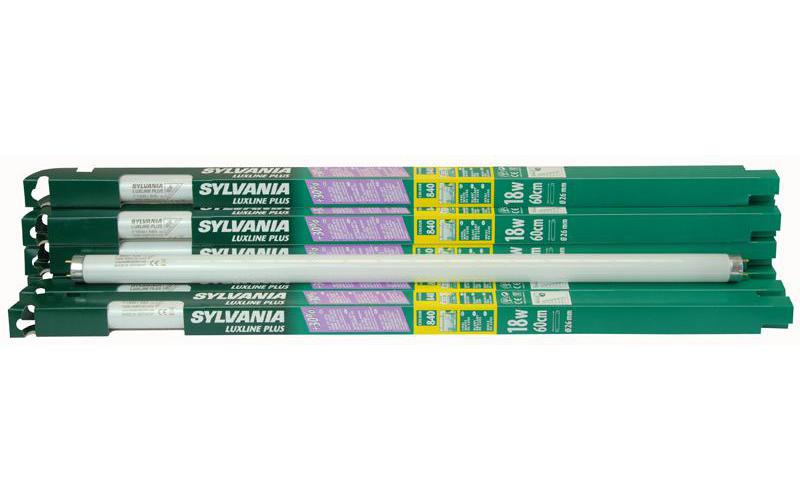 571 Sylvania T8 18W 840K Pack of 10 Flourescent Tubes