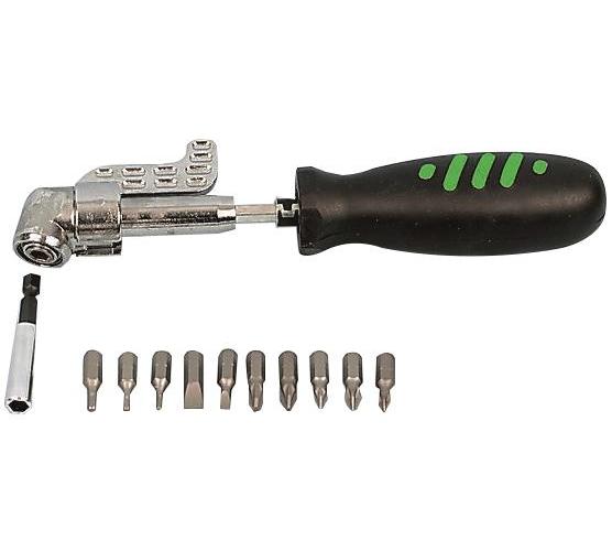 12 PIECE/3 WAY ANGLE SCREWDRIVER , 2517