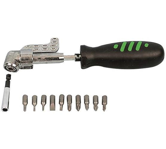 12 PIECE/3 WAY ANGLE SCREWDRIVER , 2517