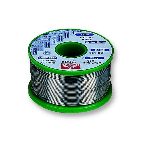 MULTICORE (SOLDER) - 629480 - SOLDER, ARAX 96S 0.71MM 250G