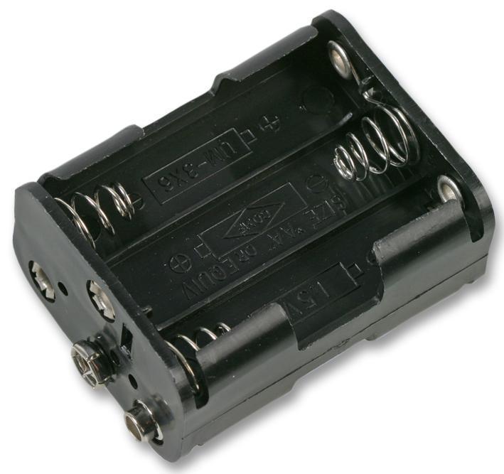 PRO POWER - 23VB63B - BATTERY HOLDER, 6XAA SNAP SXS,OPP
