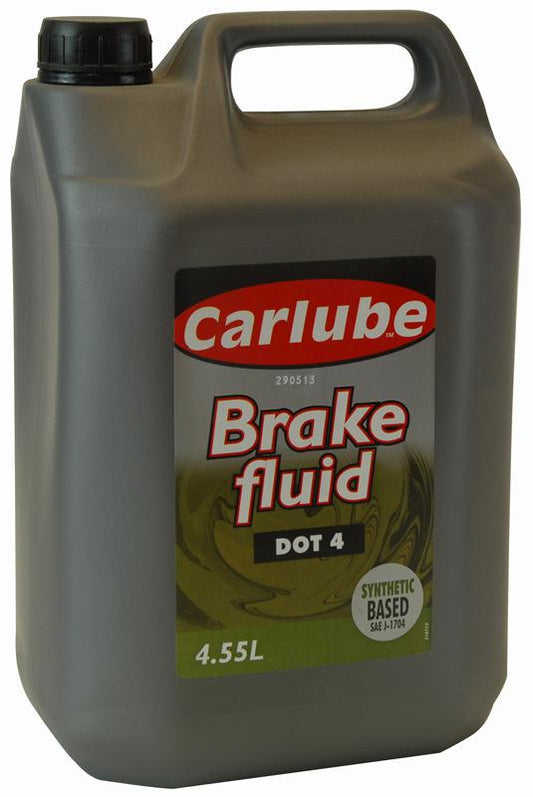 CARLUBE - BFL005 - BRAKE FLUID, DOT 4  4.55L