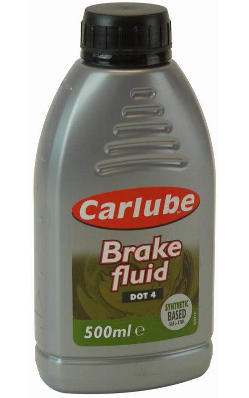 CARLUBE - BFL050 - BRAKE FLUID, DOT 4 500ML