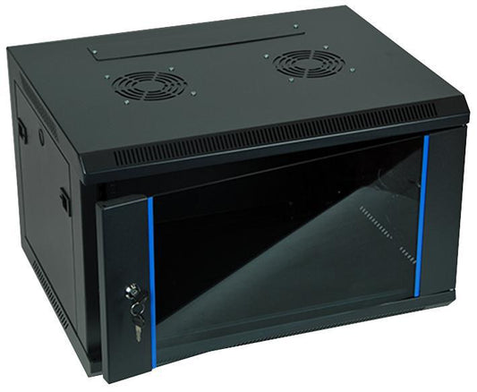 PENN ELCOM - WM6406BK - 6U WALL MOUNTED 19" RACK