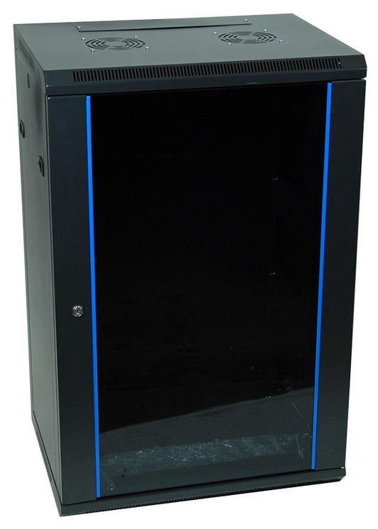 PENN ELCOM - WM6418BK - 18U WALL MOUNTED 19" RACK