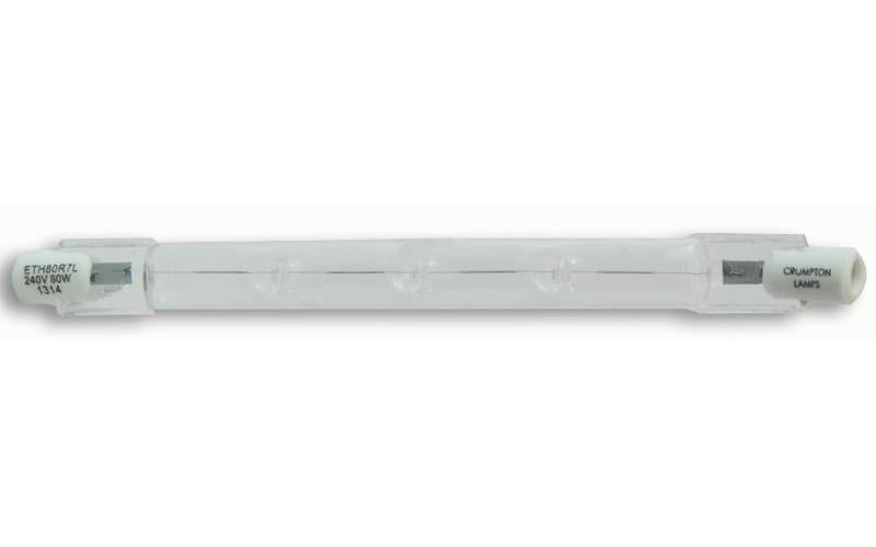 CROMPTON LIGHTING - ETH80R7L - ENERGY SAVING LINEAR HALOGEN J118 80W LIGHT BULB