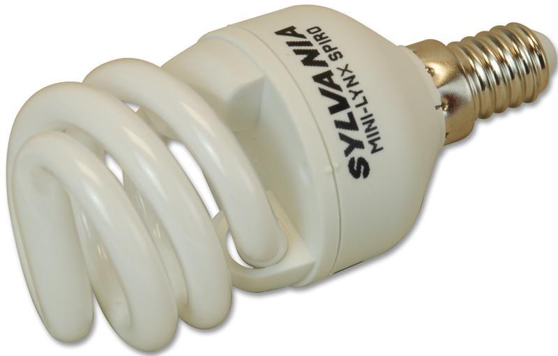 SYLVANIA - 31123 - CFL, SPIRAL, 12W SES WW LIGHT BULB