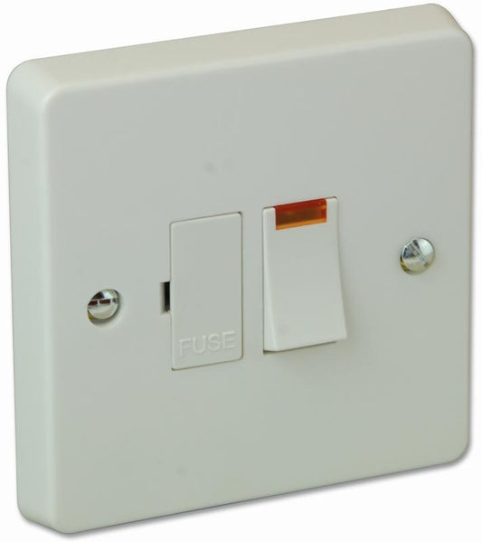 SWITCHED FUSED CONNECTION UNIT WITH NEON , CRABTREE , 4827/3