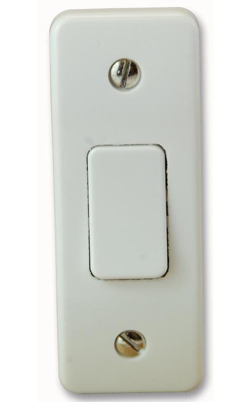 1 GANG ARCHITRAVE SWITCH , MK (ELECTRIC) , K4841WHI