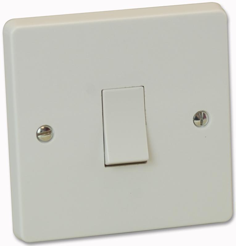 1 GANG 1 WAY PLATE SWITCH 10A , CRABTREE , 4070