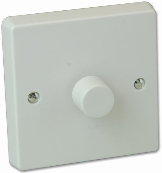 CRABTREE - 4190/PU - 1 GANG 400W PUSH DIMMER SWITCH
