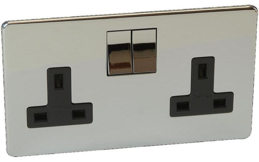 CRABTREE - 7316/HPC - 2 GANG DOUBLE POLE SWITCHED SOCKET