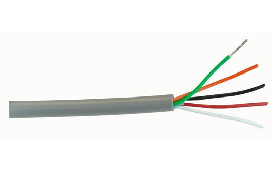 ALPHA WIRE - 1175C UNSHIELDED MULTICORE CABLE 30 METRES 100 FEET 5 CORE CABLES