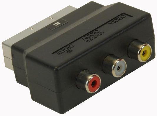 8226-IN - SCART ADAPTOR TO TRIPLE RCA
