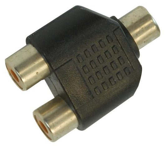 PRO SIGNAL - PSG01799 - ADAPTOR, 2X PHONO SOCKET TO SOCKET