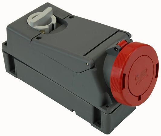 PRO ELEC - TM3265KIR - SWITCHED SOCKET OUTLET 32A 415V 3P,N+E