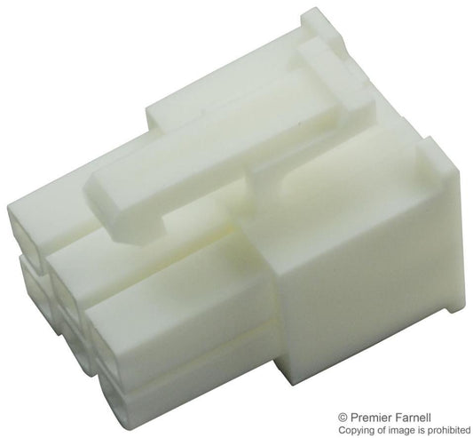 MOLEX - 39-01-2065 - RECEPTACLE, MINI-FIT, DUAL ROW, 6WAY