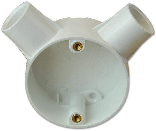 PRO POWER - CJB20/2W. - 2 WAY ANGLE BOX 20MM