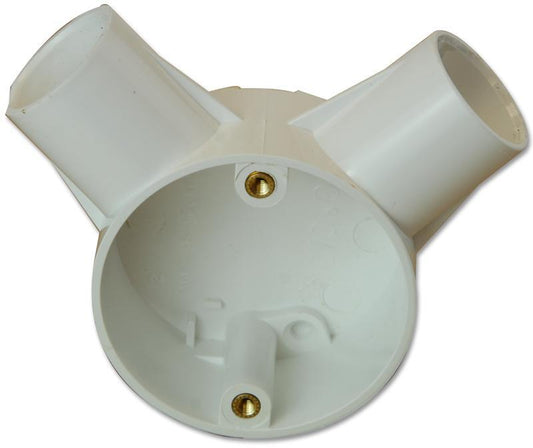 PRO POWER - CJB25/2W. - 2 WAY ANGLE BOX 25MM