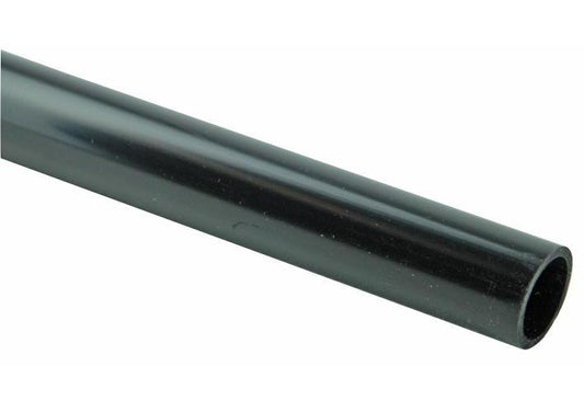 PRO POWER - LG25 (BLACK) - 25MM ROUND CONDUIT BLACK LIGHT GUAGE X 3 METRES