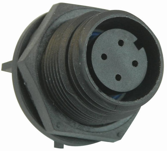 BULGIN - PX0413/04S/PC - SOCKET, PCB, IP68, 4POLE