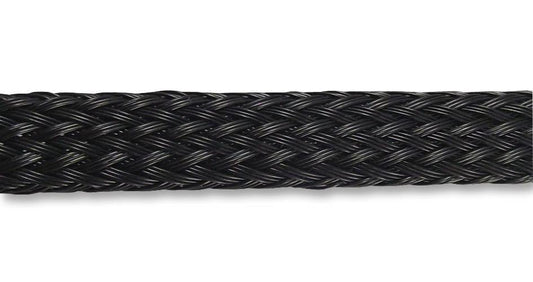 PRO POWER - 3223139 - EXPANDABLE BRAIDED SLEEVING 5MM BLACK 100M - 3-9MM