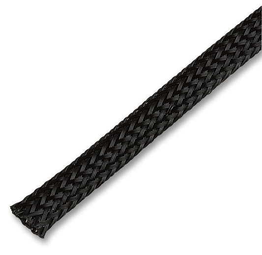 PRO POWER - 3223383 - EXPANDABLE BRAIDED SLEEVING 25MM BLACK 15M - 18-32MM