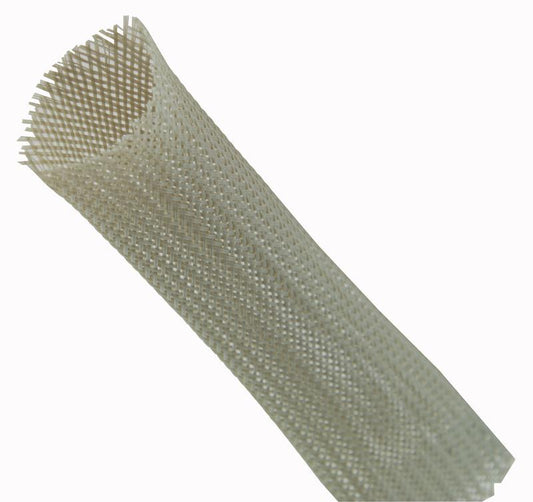 PRO POWER - PET25 GREY 25M - EXPANDABLE BRAIDED SLEEVING 25M GREY - 24-38MM