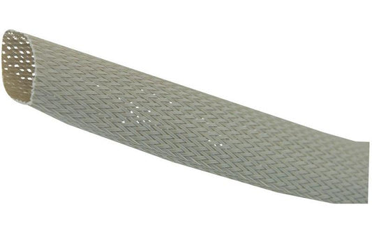 PRO POWER - PET50 GREY - EXPANDABLE BRAIDED SLEEVING GREY 25M - 45-75MM