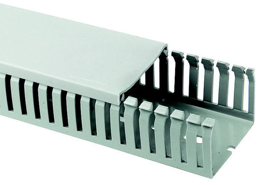 PRO POWER - GF-A6/4 40 X60 - 42 X 60 MM OPEN SLOT NARROW TRUNKING PACK OF 4 X 2M
