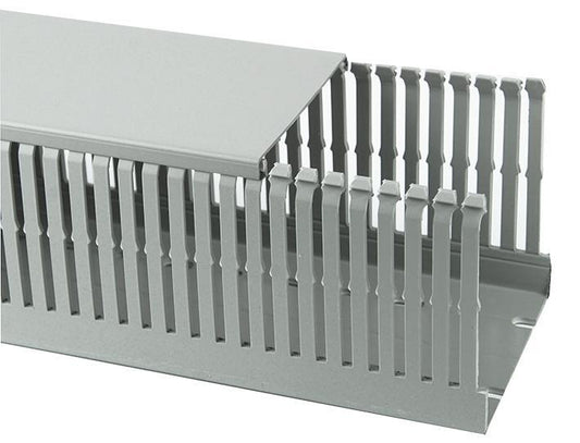 PRO POWER - GF/A6/4 - 100 X 100 MM NARROW TRUNKING PACK OF 4 X 2 METRES