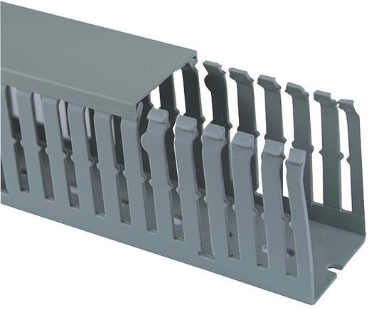 PRO POWER - GFG-DIN-A7/5 75X50 - 75X50 RAL 7030 TRUNKING PACK OF 4 X 2 METRES