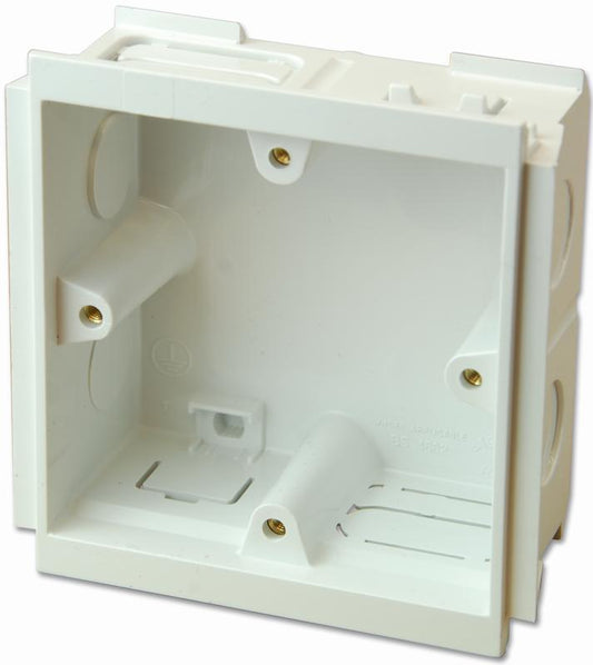 MK (ELECTRIC) - VTS/6035 WHI - 1 GANG BACK BOX - 35MM