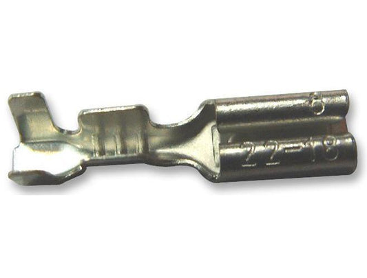 MULTICOMP - FM110-02B25L - TERMINAL, FEMALE, 18-22 AWG , 0.5 X 2.8MM , 100 PACK