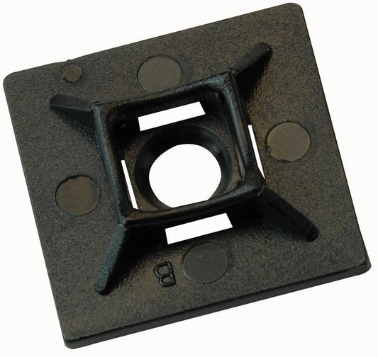 PARTEX - HFC2/4BLACK - CABLE TIE BASES 25X25