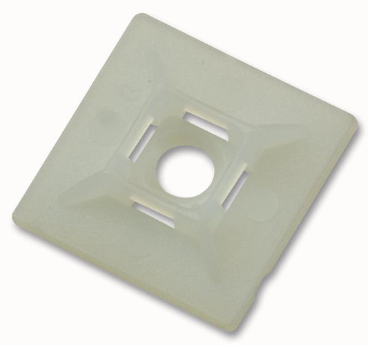 PARTEX - HFC2/4NATURAL - CABLE TIE BASES NATURAL 25X25