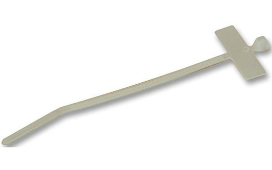 PARTEX - MAR100F - PARTEX MARKER CABLE TIES NAT. 100X2.5MM , 100 PACK