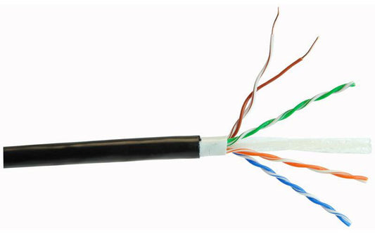 PRO POWER - CAT6OUTDOOR100M - NETWORK CABLE CATEGORY 6 CABLE OUTDOOR 100 METRES
