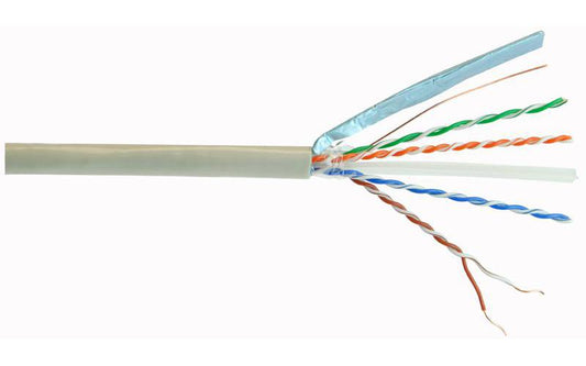 PRO POWER - CAT6SHIELDED100M - NETWORK CABLE CATEGORY 6 SHIELDED 100 METRES