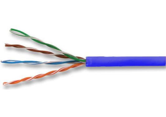 PRO POWER - PP7104 - CATEGORY 5E NETWORK CABLE UTP BLUE 100 METRES