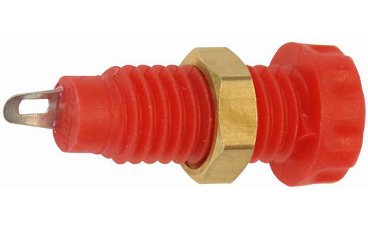 CLIFF ELECTRONIC COMPONENTS - CL1452 - 4MM PANEL SOCKET RED - 10 PACK