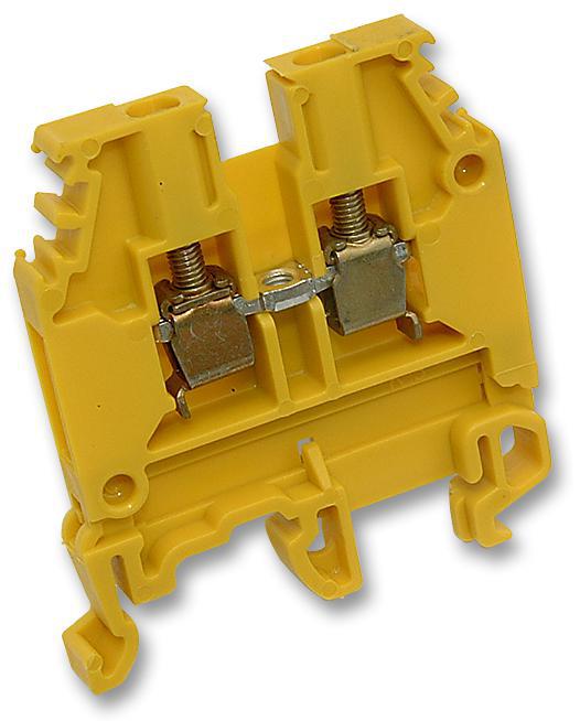 ENTRELEC UK - 10511616 - TERMINAL BLOCK - YELLOW/4MM
