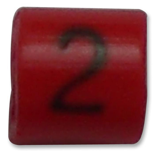 TE CONNECTIVITY / RAYCHEM - 6711202 - CABLE MARKER, Z13 , 2 RED