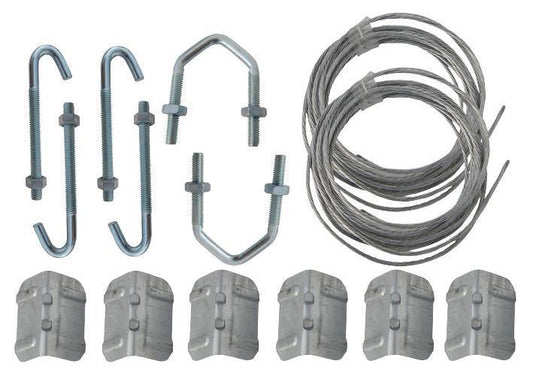 PRO SIGNAL - AE4075- LASHING KIT DOUBLE MAST (UPTO 2") , AERIAL FIXING ACCESSORY