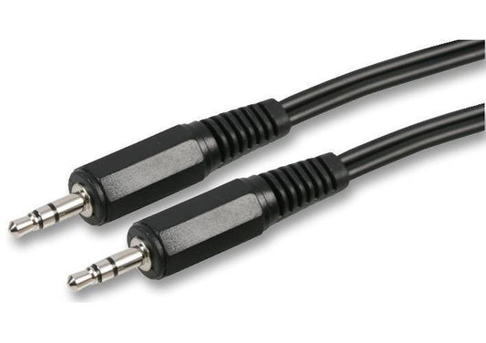 PRO SIGNAL - PSG03437 - 3.5MM JACK LEAD, TWIN CORE, 1M