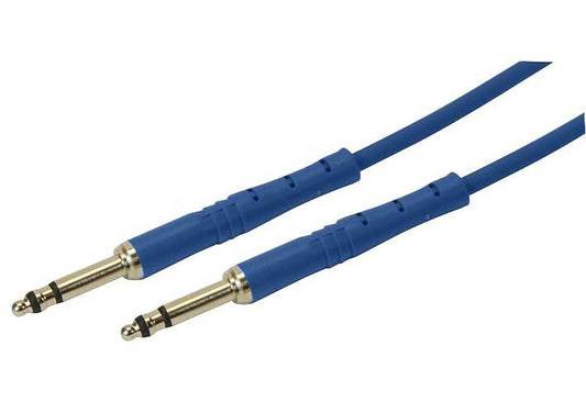 NEUTRIK - NRA-TT 2FT BLUE - BANTAM JACK PATCH LEAD, 2FT, BLUE