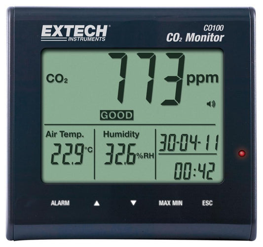 EXTECH INSTRUMENTS - CO100 - DESK AIR QUALITY MONITOR